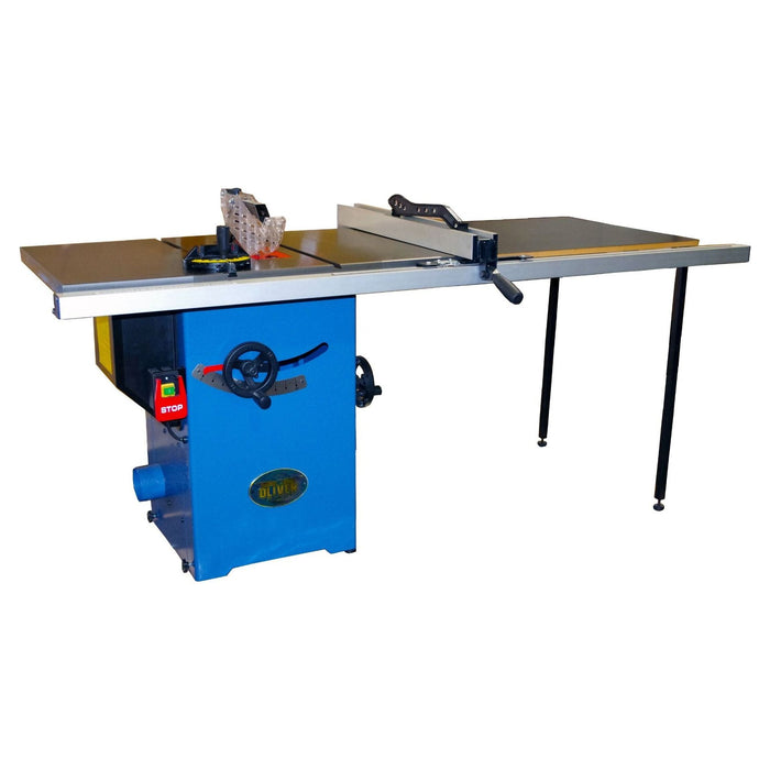 Oliver Machinery 10" Professional Table Saw 1.75HP 1Ph with 52" Rail - 10040.002