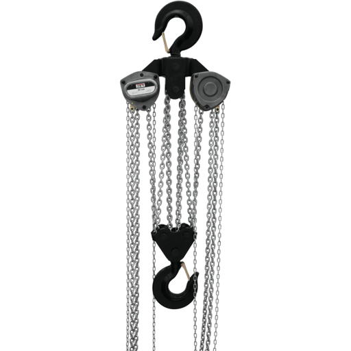 Jet 15-Ton Hand Chain Hoist with 15' Lift & Overload Protection | L-100-1500WO-15- 109115 - AlpineTech Company