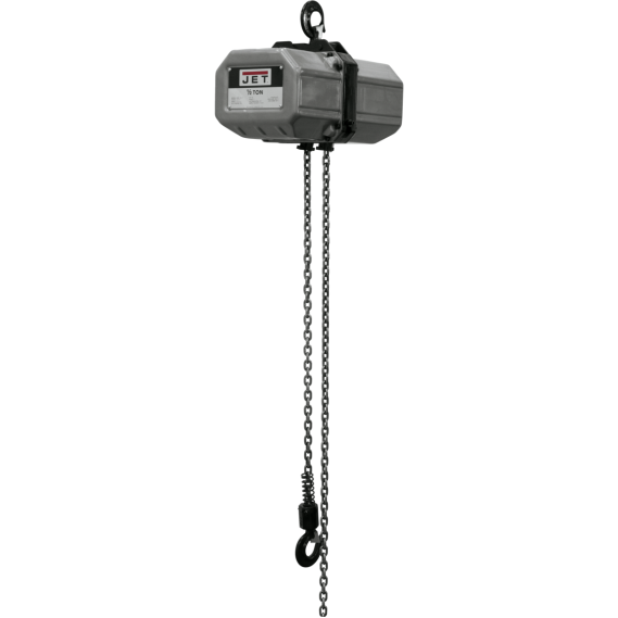 Jet 1/2-Ton Electric Chain Hoist 1-Phase 15' Lift | 1/2SS-1C-15- 121150 - AlpineTech Company