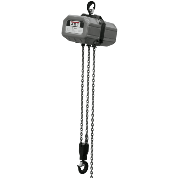 Jet 1-Ton Electric Chain Hoist 1-Phase 10' Lift | 1SS-1C-10- 111000 - AlpineTech Company