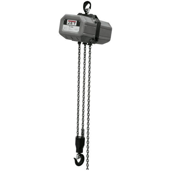 Jet 1-Ton Electric Chain Hoist 3-Phase 10' Lift | 1SS-3C-10- 131000 - AlpineTech Company