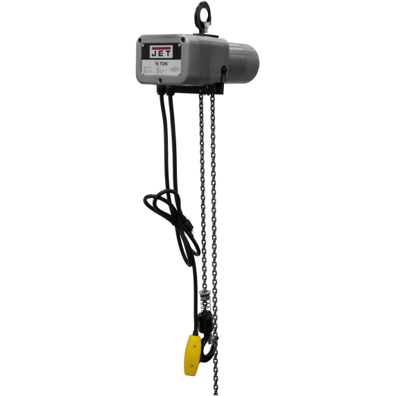 Jet 1/8-Ton Electric Chain Hoist 1-Phase 20' Lift | JSH-275-20- 110120 - AlpineTech Company