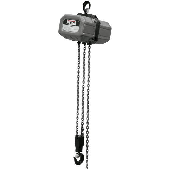 Jet 1-Ton Electric Chain Hoist 3-Phase 15' Lift | 1SS-3C-15- JT9-131500 - AlpineTech Company