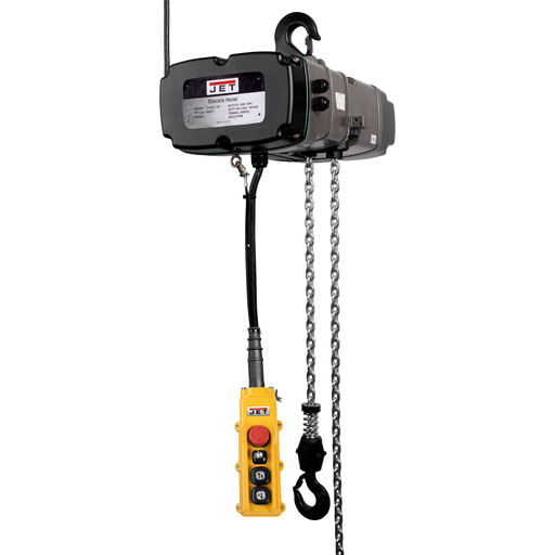 Jet 3-Ton Two Speed Electric Chain Hoist 3-Phase 20' Lift | TS300-230-20-140118 - AlpineTech Company