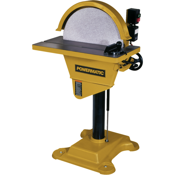 Powermatic DS20, 20-Inch Disc Sander, 3 HP, 3Ph 230/460V-1791264