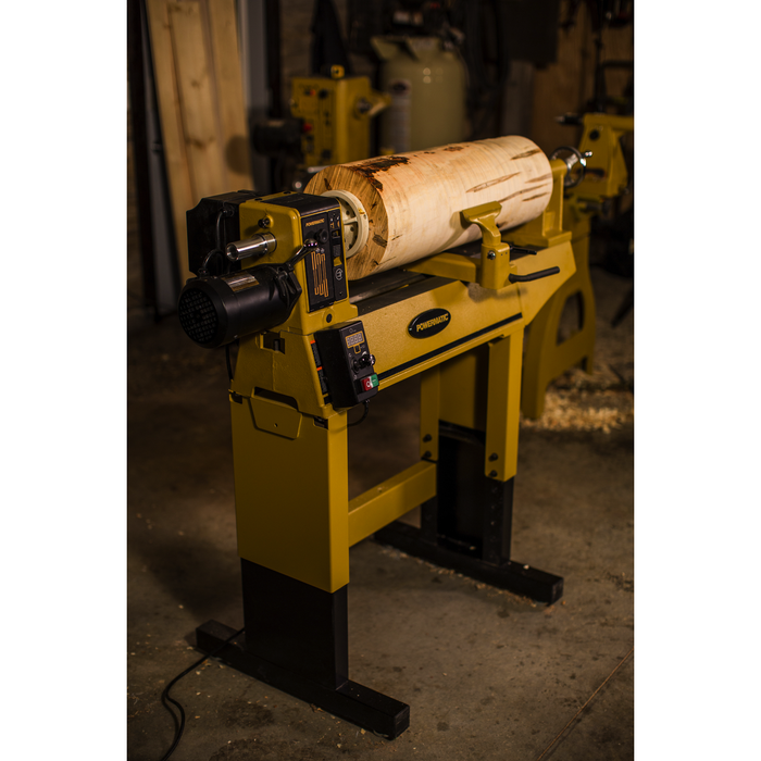 Powermatic PM2014, 14" x 20" Woodworking Lathe with Stand, 1 HP, 1Ph 115V -1792014AK