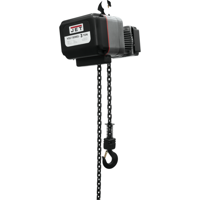 Jet VOLT 3T Variable-Speed Electric Hoist 3PH 230V 20' Lift- 183230 - AlpineTech Company