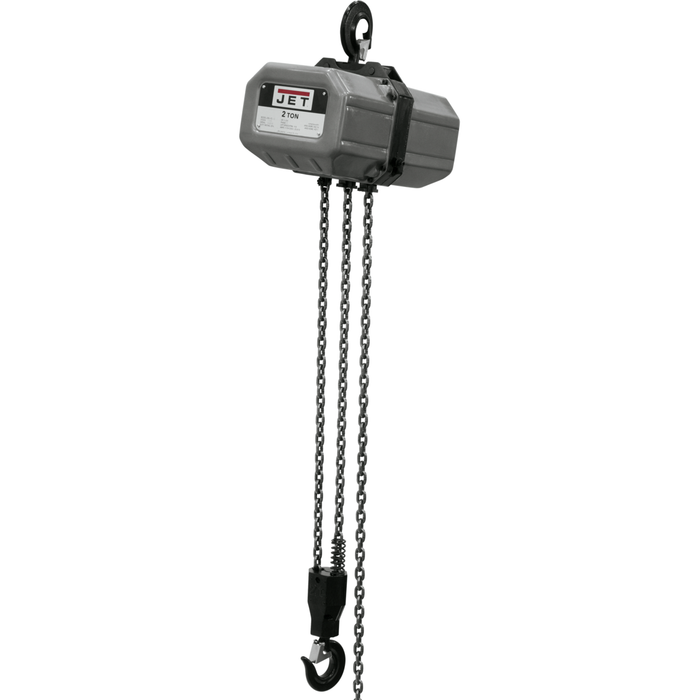 Jet 2SS-3C-10, 2-Ton Electric Chain Hoist 3-Phase 10' Lift- 231000 - AlpineTech Company