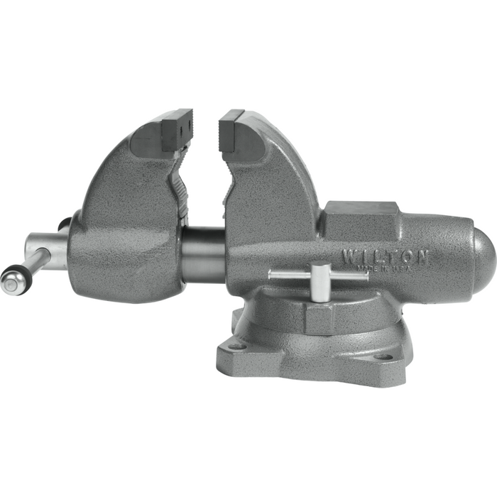 Wilton C-1 Pipe and Bench Vise, 4-1/2" Jaw Width, 6" Max Jaw Opening, 4-3/4" Throat Depth - 28826 - AlpineTech Company