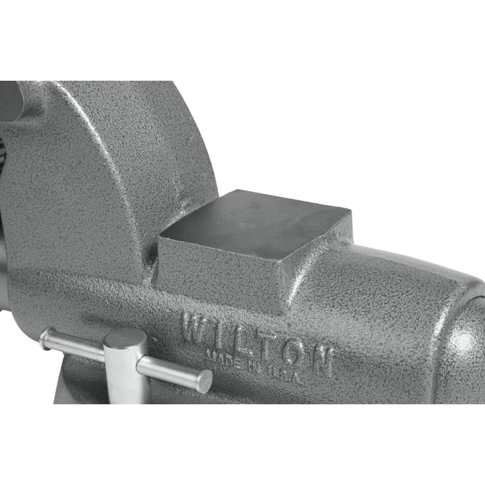 Wilton C-1 Pipe and Bench Vise, 4-1/2" Jaw Width, 6" Max Jaw Opening, 4-3/4" Throat Depth - 28826 - AlpineTech Company