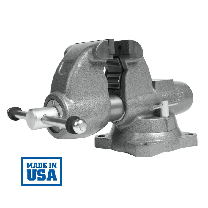 Wilton C-1 Pipe and Bench Vise, 4-1/2" Jaw Width, 6" Max Jaw Opening, 4-3/4" Throat Depth - 28826 - AlpineTech Company