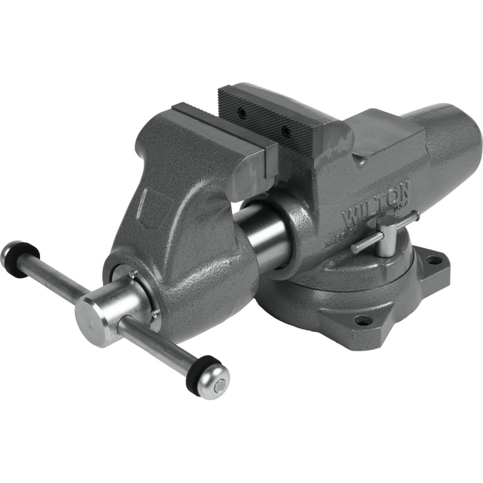 Wilton 500S Machinist Bench Vise, 5" Jaw Width, 4-1/2" Throat, 8" Jaw Opening - 28832 - AlpineTech Company