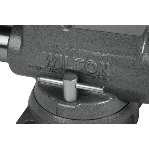 Wilton 500S Machinist Bench Vise, 5" Jaw Width, 4-1/2" Throat, 8" Jaw Opening - 28832 - AlpineTech Company