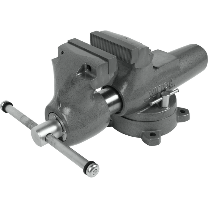 Wilton 600S Machinist Bench Vise, 6" Jaw Width, 5-1/2" Throat, 10" Jaw Opening - 28833 - AlpineTech Company