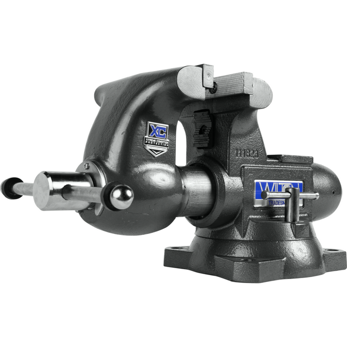 Wilton Tradesman 1765XC Bench Vise, 6-1/2" Jaw Width, 6" Jaw Opening, 4" Throat Depth - 28842 - AlpineTech Company