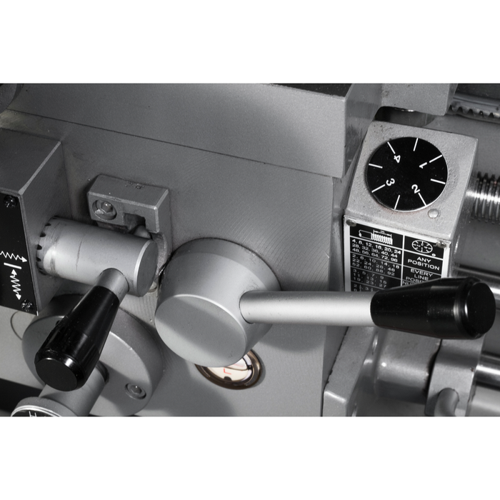 Jet EVS-1440 Electronic Variable Speed lathe with Acu-Rite 203 DRO and Collet Closer, 3HP- 311446 - AlpineTech Company