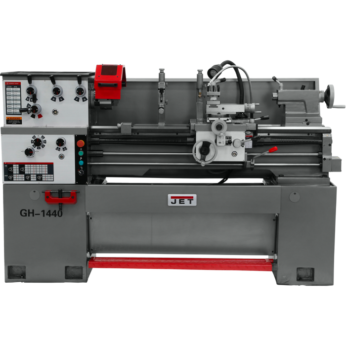 Jet GH-1440-1 Lathe with Acu-Rite 203 DRO, Collet Closer, and Taper Attachment-323377 - AlpineTech Company