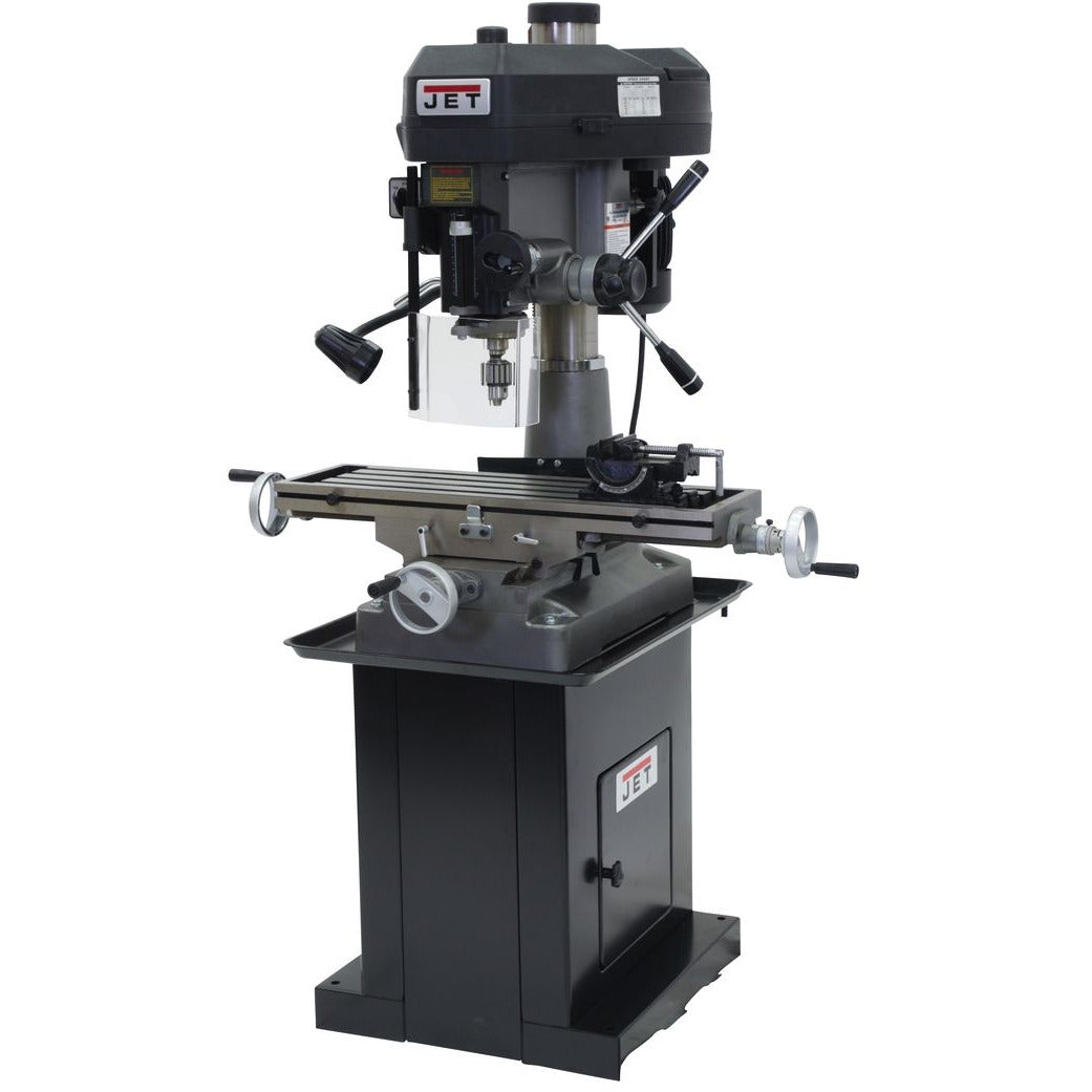 Jet JMD-18 Mill/Drill With R-8 Taper 115/230V 1Ph-350018 — AlpineTech Co