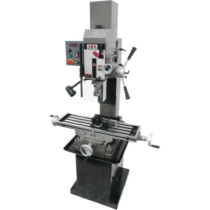 Jet JMD-45VSPFT Variable Speed Geared Head Square Column Mill/Drill with Power Downfeed-351051 - AlpineTech Company