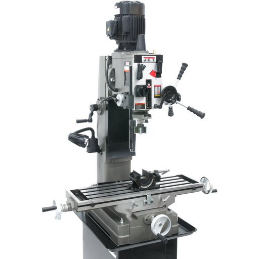 Jet JMD-45GH Geared Head Square Column Mill/Drill with Newall DP500 2-Axis DRO-351158 - AlpineTech Company