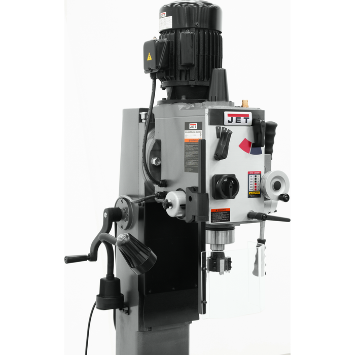 Jet JMD-45GHPF Geared Head Square Column Mill/Drill with Power Downfeed with DP500 2-Axis DRO-351160 - AlpineTech Company