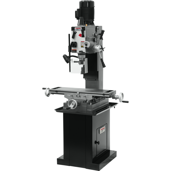 Jet JMD-45GHPF Geared Head Square Column Mill/Drill with Power Downfeed with DP500 2-Axis DRO-351160 - AlpineTech Company