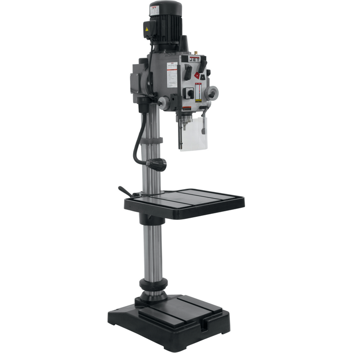 Jet GHD-20PF, 20" Gear Head Drill Press With Power Down feed 230V, 3Ph-354024 - AlpineTech Company