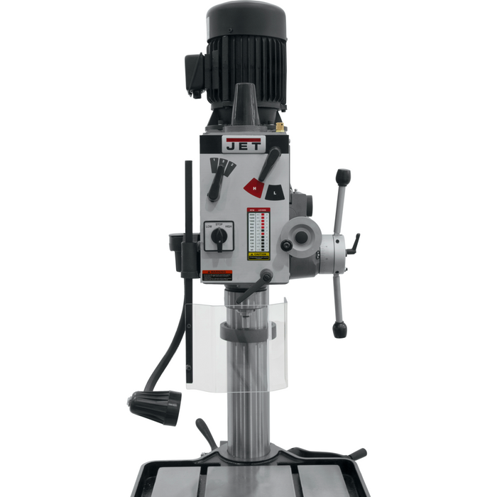 Jet GHD-20PF, 20" Gear Head Drill Press With Power Down feed 230V, 3Ph-354024 - AlpineTech Company