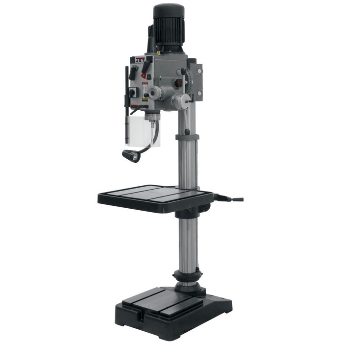 Jet GHD-20PF, 20" Gear Head Drill Press With Power Down feed 230V, 3Ph-354024 - AlpineTech Company