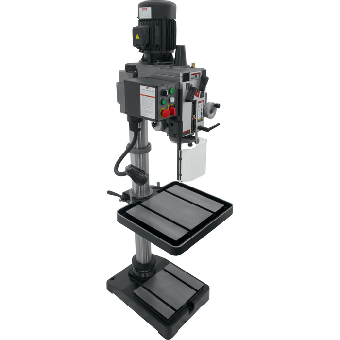 Jet GHD-20PFT, 20" Gear Head Tapping Drill Press With Power Down feed 230V, 3Ph-354026 - AlpineTech Company