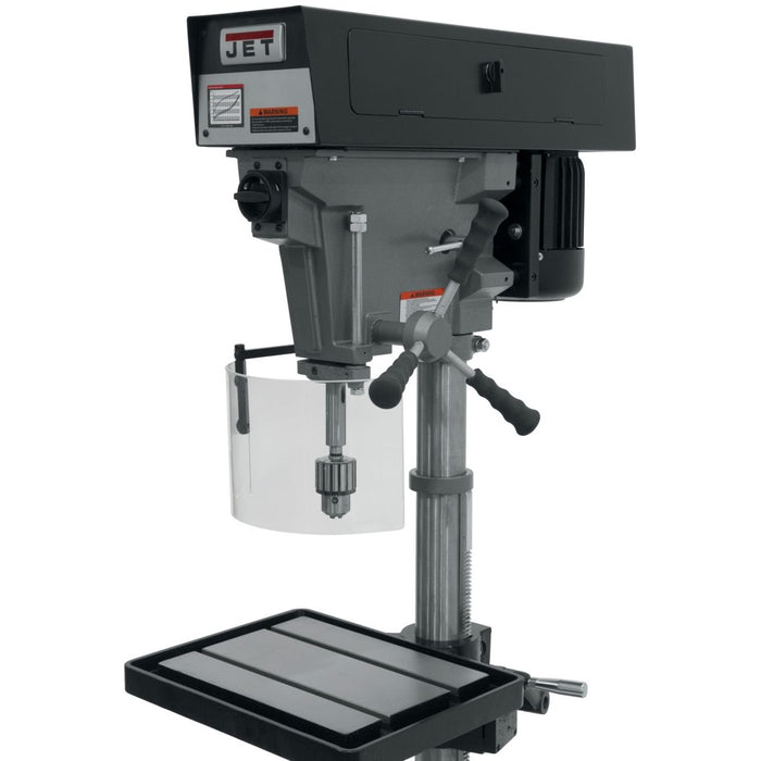 Jet J-A3816, 15" 6-Speed Floor Model Drill Press 115/230V 1Ph-354500 - AlpineTech Company