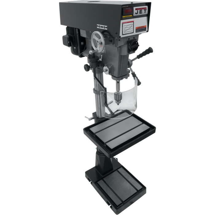 Jet J-A5816, 15" Variable Speed Floor Model Drill Press 115/230V 1Ph-354550 - AlpineTech Company