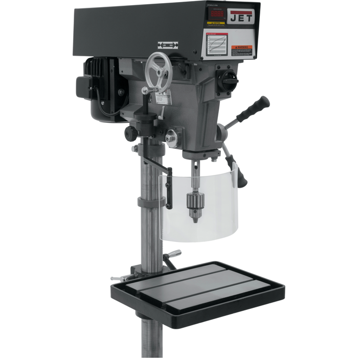 Jet J-A5816, 15" Variable Speed Floor Model Drill Press 115/230V 1Ph-354550 - AlpineTech Company