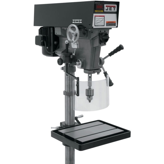 Jet J-A5816, 15" Variable Speed Floor Model Drill Press 115/230V 1Ph-354550 - AlpineTech Company