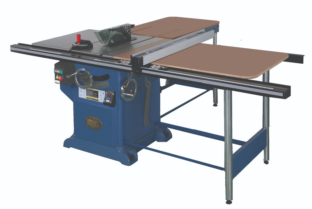 Oliver Machinery 10” Single Phase 5 HP Professional Heavy-Duty Table Saw with 52” Rails. - 4016.003-A001