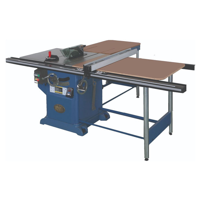 Oliver Machinery 10” Single Phase 5 HP Professional Heavy-Duty Table Saw with 52” Rails. - 4016.003-A001