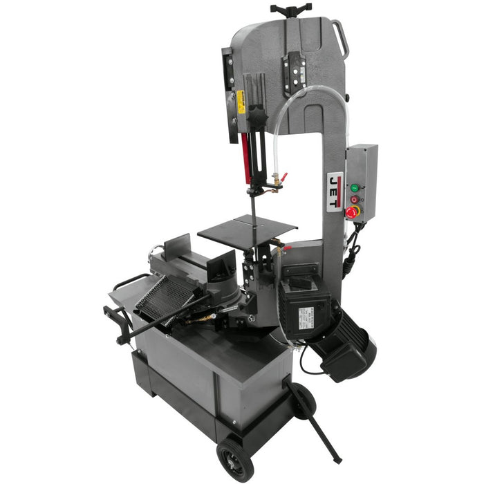 JET HVBS-710G, 7" x 10-1/2" Horizontal/Vertical Mitering Geared Head Bandsaw-413452 - AlpineTech Company