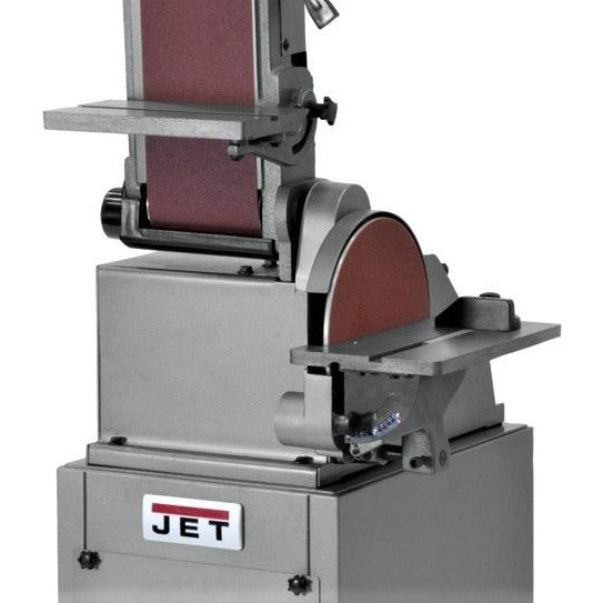 JET J-4210K, 6" x 48" Belt and 10" Disc Sander, 1 HP, 1Ph 115/230V-JT9-414550K