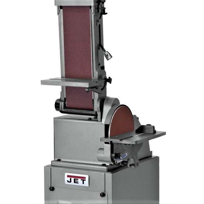 JET J-4210K, 6" x 48" Belt and 10" Disc Sander, 1 HP, 1Ph 115/230V-JT9-414550K