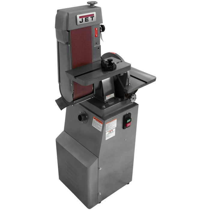 Jet J-4200A, 6" x 48" Industrial Combination Belt and 12" Disc Finishing Machine 115V 1Ph- 414551 - AlpineTech Company