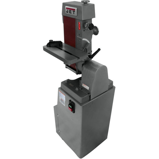 JET-J-4300A, 6" x 48" Industrial Belt Finishing Machine 1Ph- 414600 - AlpineTech Company