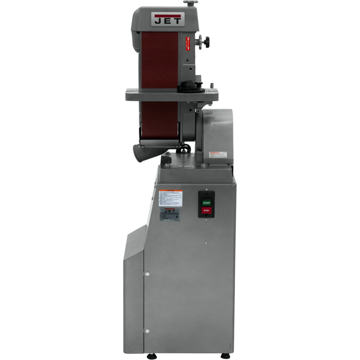 JET-J-4300A, 6" x 48" Industrial Belt Finishing Machine 1Ph- 414600 - AlpineTech Company