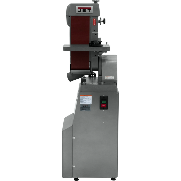 JET-J-4301A, 6" x 48" Industrial Belt Finishing Machine 3Ph- 414601 - AlpineTech Company