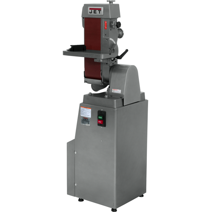 JET-J-4301A, 6" x 48" Industrial Belt Finishing Machine 3Ph- 414601 - AlpineTech Company