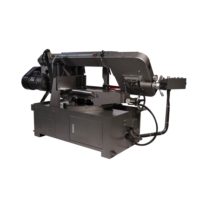 JET-HBS-1220MSAH, 12" x 20" Semi-Automatic Variable-Speed Mitering Bandsaw, 3Ph 230/460V- 424475 - AlpineTech Company