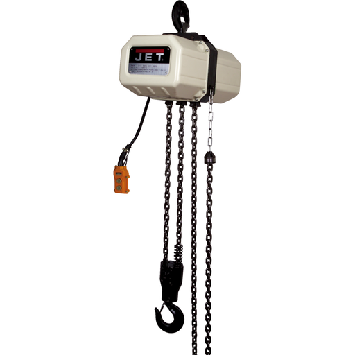 JET-5SS-3C-20, 5-Ton Electric Chain Hoist 3-Phase 20' lift-530200 - AlpineTech Company