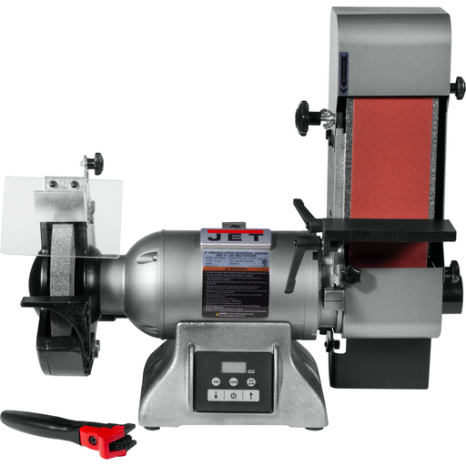 JET-IBGB-436VS 8-Inch Variable Speed Industrial Grinder and 4 x 36 Belt Sander-577436 - AlpineTech Company