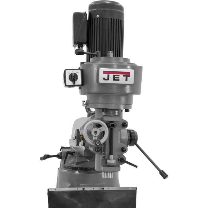 JET JVM-836-1 Step Pulley Milling Machine, 1-1/2 HP, 1Ph 115/230V-JT9-690036 - AlpineTech Company