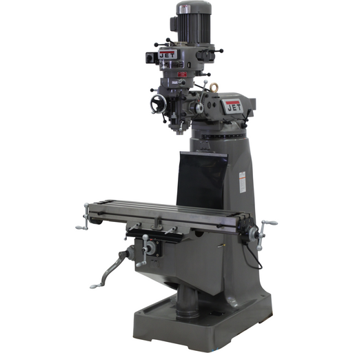 JET JTM-2 Mill With 3-Axis ACU-RITE 203 DRO (Knee) With X-Axis Powerfeed-690095 - AlpineTech Company