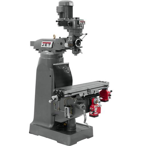 JET JTM-1 Mill With X and Y-Axis Powerfeeds-690097 - AlpineTech Company